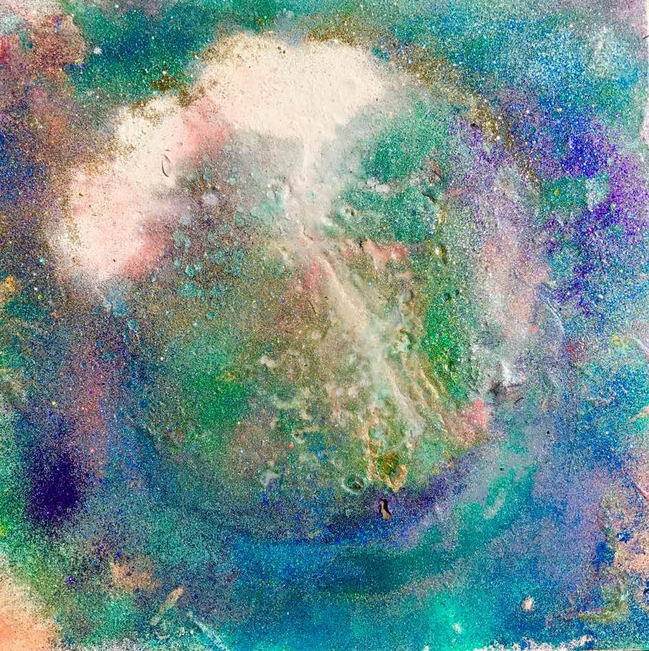 Event Horizon Painting by Karen Salicath Jamali  4fx4f