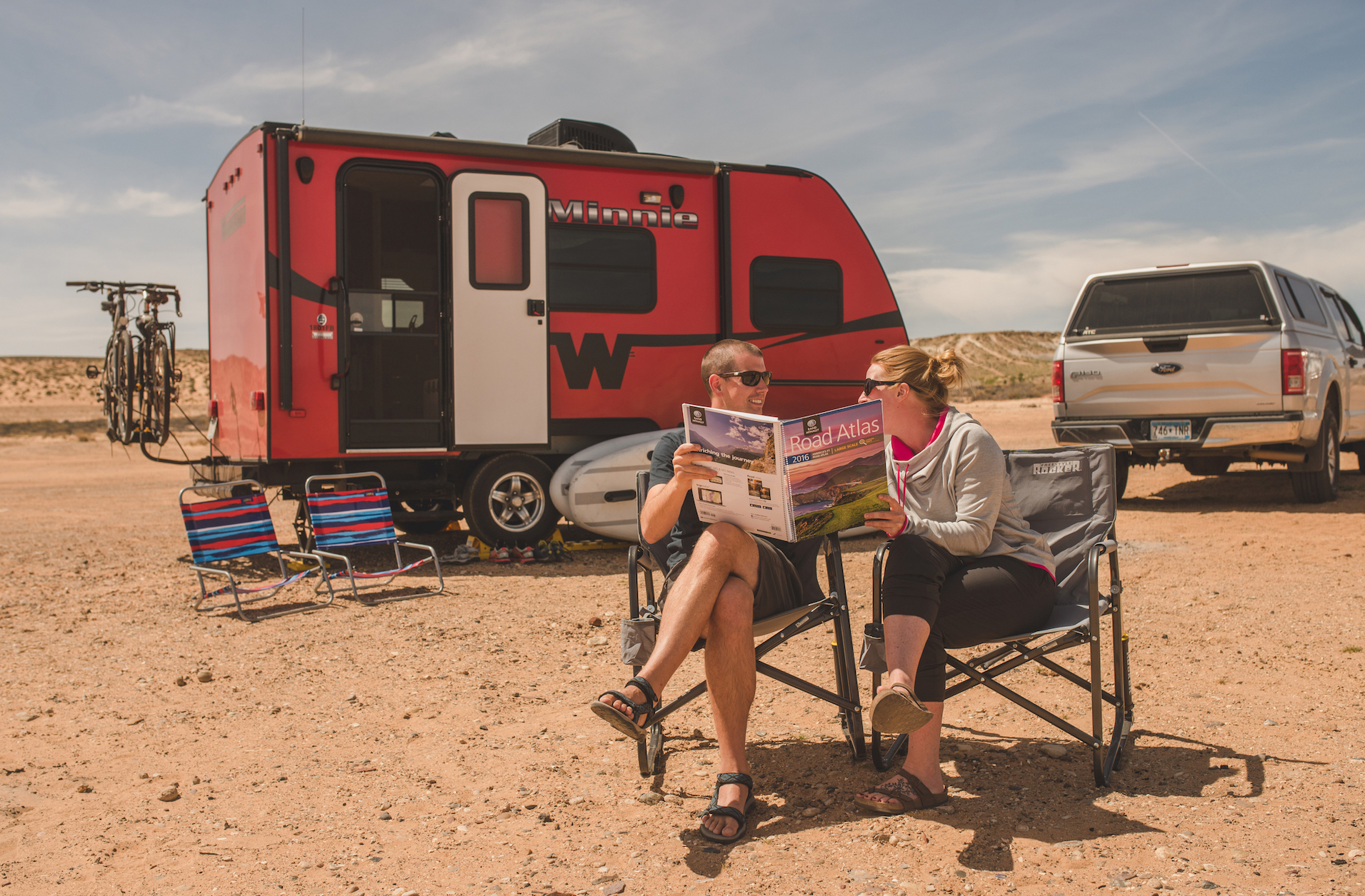 Sales of travel-trailers towable by a pickup or SUV grew 10% in February 2017. The Laughlins represent a trend.