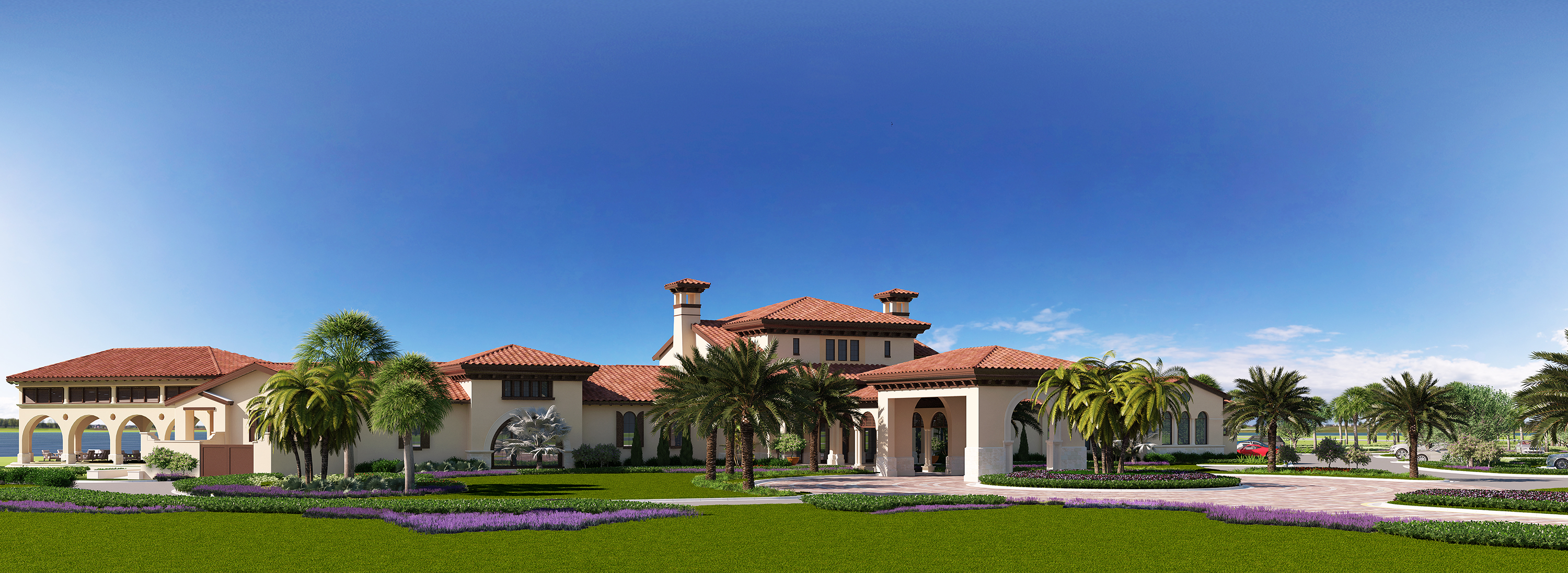 Rendering of the Parkland Bay clubhouse