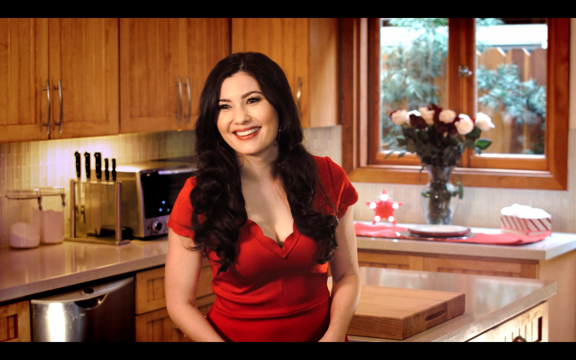 Rosa's Kitchen - Snowball Episode -  Actress Celeste Thorson