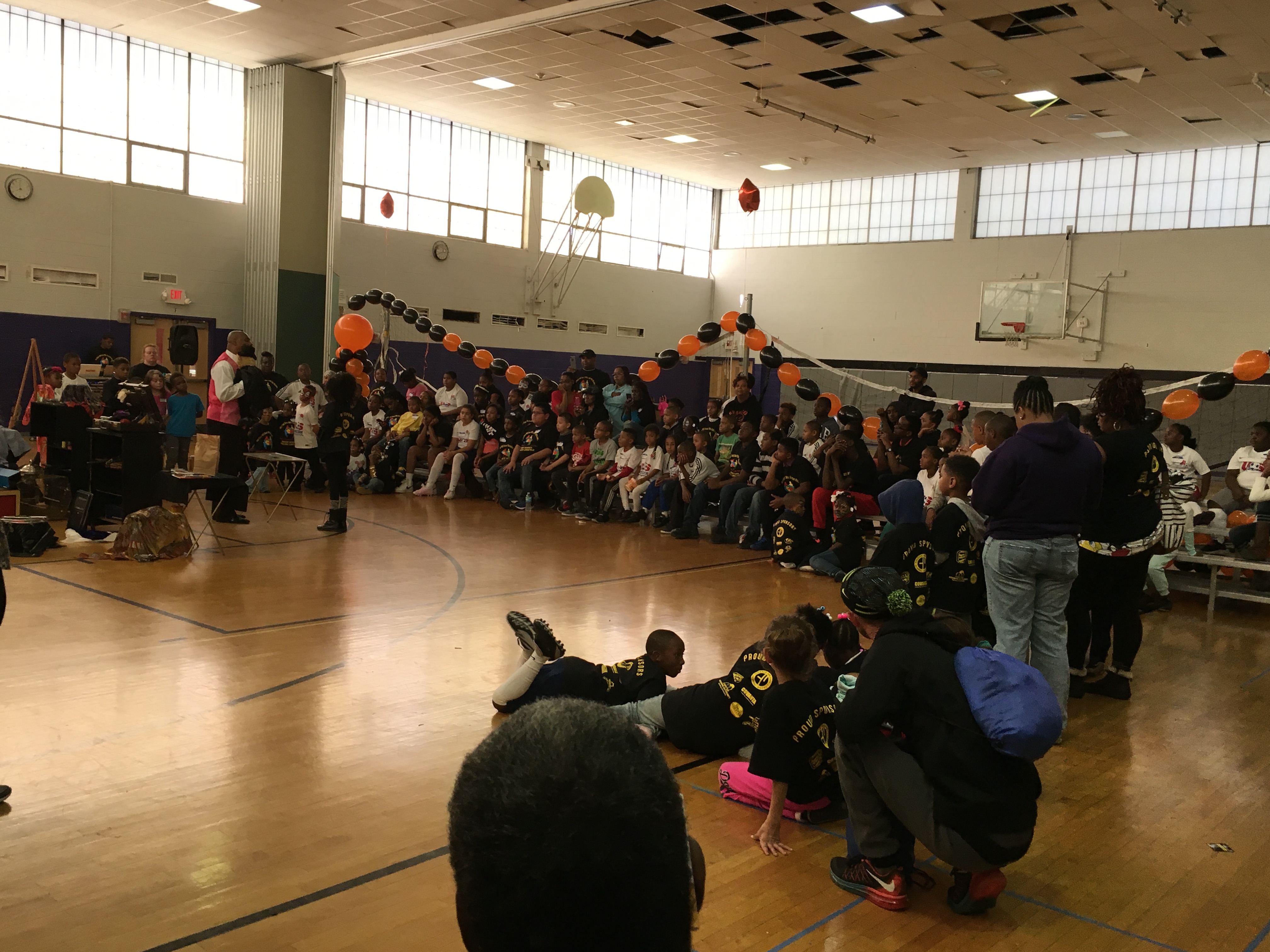 Chester Children Enjoy a Magic Show after a Soccer Game