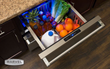 Quick-grip divider conveniently adjusts to organize and secure contents in the new Marvel Professional Refrigerated Drawers.