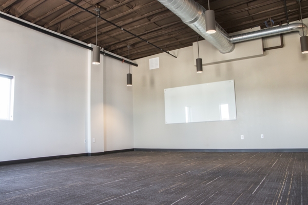 An office at The Loft, 626 Main St., Nashville, part of the Center 615 campus