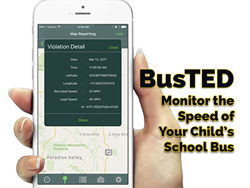 BusTED Phone App Monitors Speeding School Buses