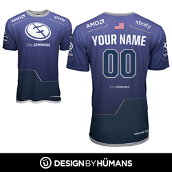 Design By Humans Introduces Evil Geniuses Custom Jersey Generator for ...