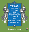31st Annual 2017 Texas Scottish Festival Pipers