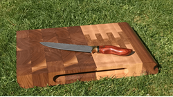 Luxury Chef's Knife & Everyday Cutting Board
