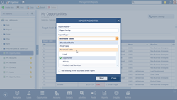 Pipeliner CRM Advanced Report Feature