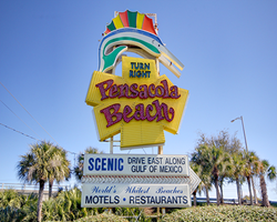 Pensacola Beach Iconic Sign