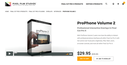 ProPhone Volume 2 - FCPX Plugins - Pixel Film Studios Effects