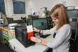 X-Rite Ci7800 helps students measure color of raw materials through final product.