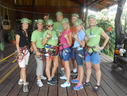 Journey Team Zip-Lines in Costa Rica