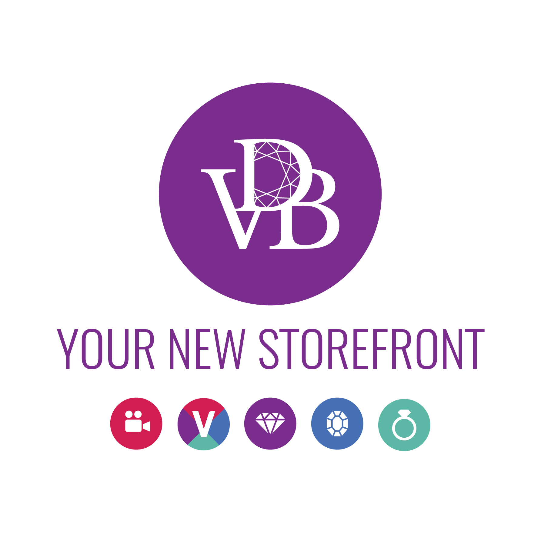 Virtual Diamond Boutique Logo
