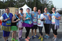 Participants from the Disney Princess Half Marathon Weekend 2017 in Walt Disney World in Orlando, Florida [Photo: Academy Travel]