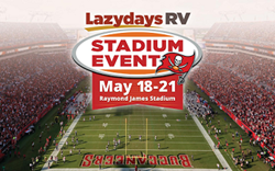 Lazydays RV Buccaneers Stadium Event