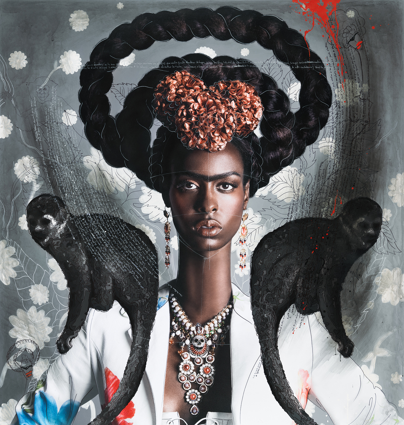 Black Frida with Monkeys – Efren Isaza – www.lumas.com