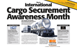 International Cargo Securement Awareness Month, FMCSA, NSC10