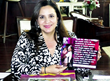 First Lady of Honduras Ana Garcia de Hernandez signs the Operation Smile UNTIL WE HEAL pledge.