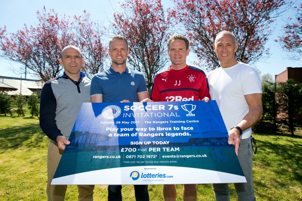Rangers Legends invite soccer fans to exclusive tournament, sponsored by Lotteries.com