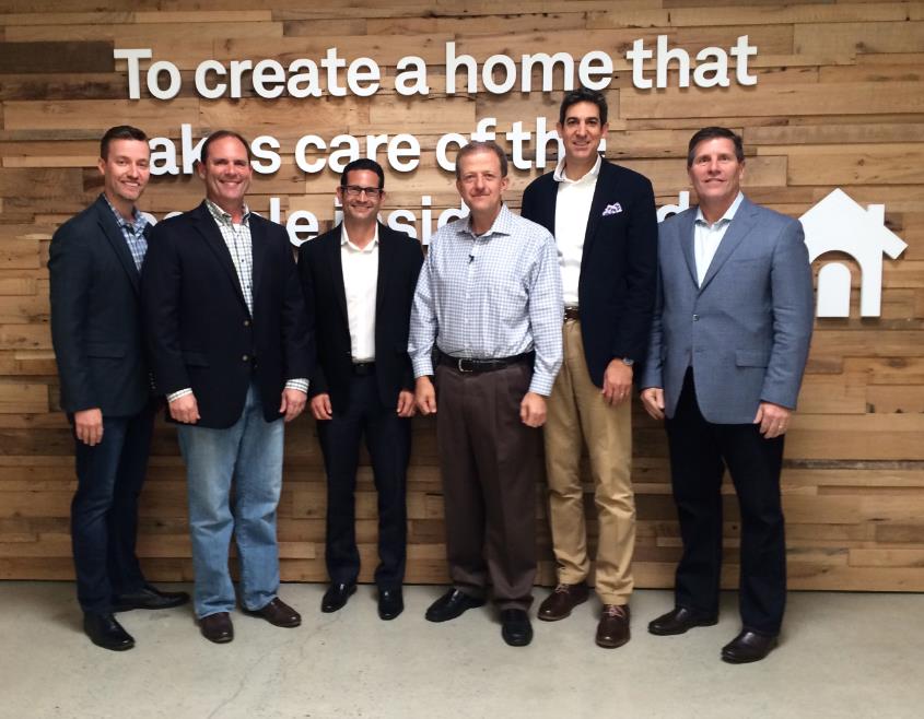 From Left to Right: Chris Mellon, CMO & SVP (ARS); Dave Slott, CEO (ARS); Luis Orbegoso, President & COO (ARS); Marwan Fawaz, CEO (Nest); Peter Simpson, Digital Director (ARS); Jim McMahon, CFO (ARS)