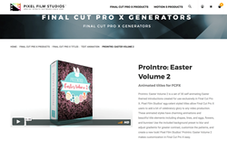 ProIntro Easter Volume 2 - Pixel Film Studios Plugin - FCPX Plugins