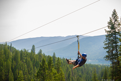 Residents get a big discount on ziplining; EcoSociety gets big support.