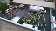 Gilbane holds safety demonstrations for fall protection week in Raleigh, North Carolina.
