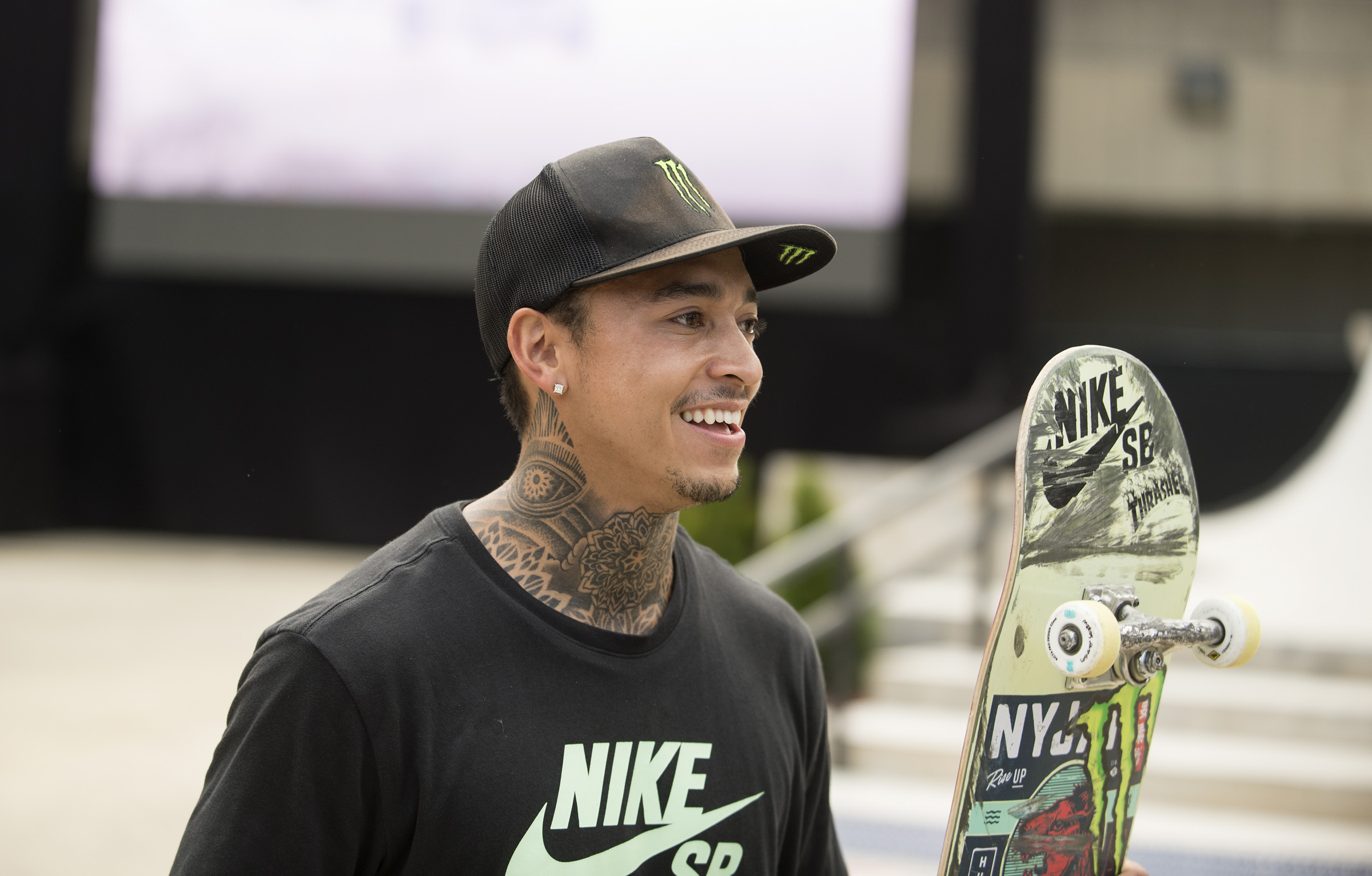 Monster Energy’s Nyjah Huston Takes 1st Place at Red Bull Hart Lines in Det...