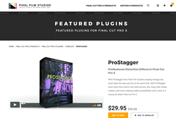 ProStagger - Pixel Film Effects - FCPX Plugins
