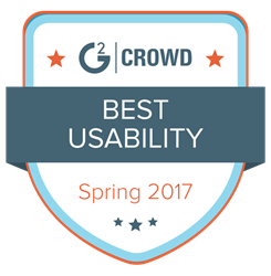 G2 Crowd Best Usability Badge