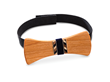 Each participant will leave with a completed bow tie made of beautiful hardwood and a self-adhesive, velvet neck strap.