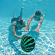 Pass, chase, intercept Watermelon Ball under water
