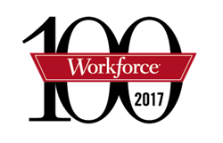 The Workforce 100 list included Facebook, Coca-Cola, Grant Thornton and more.