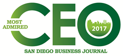 Most Admired CEO 2017 - San Diego Business Journal