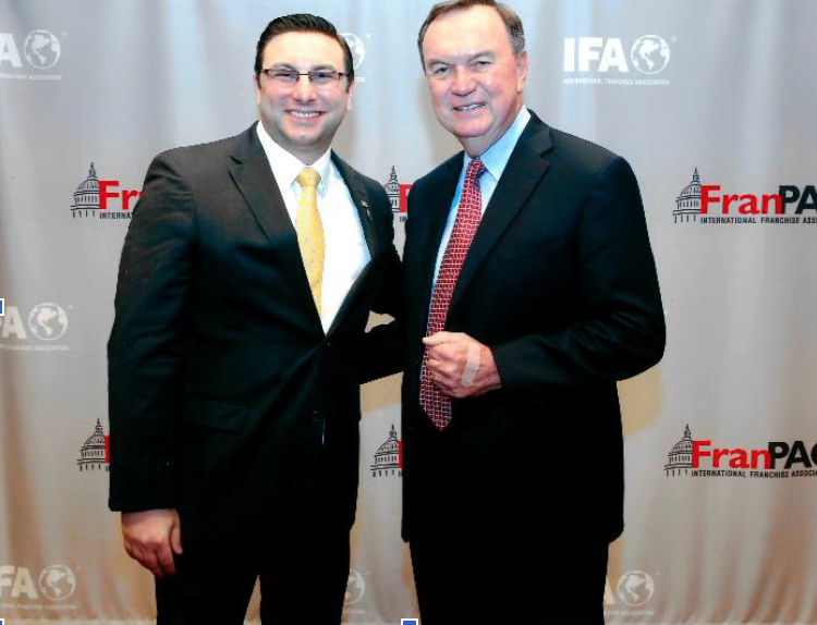 Daniel Mormino with IFA Representative