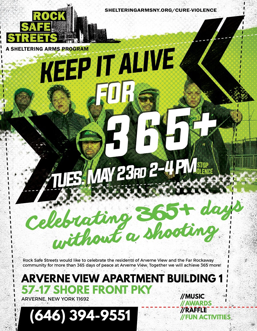 Join community in celebrating 365 Days without a shooting