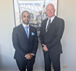 Ahmed Bin Sulayem with Martin Mileham CEO City Of Perth