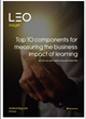 LEO launches a new insight on measuring the business impact of learning