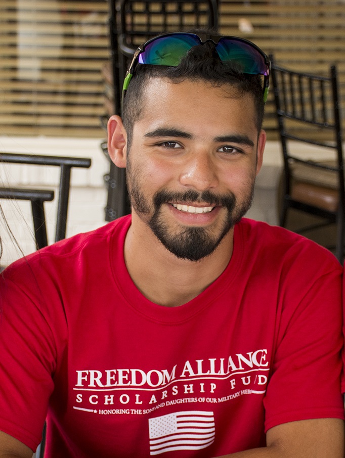 Jacob Rangel named Freedom Alliance’s 2017 Scholarship Fund Student Ambassador.