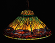 Lot 1099: Tiffany Studios Dragonfly chandelier, estimated at $100,000-150,000.
