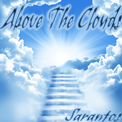 Sarantos song artwork Above The Clouds solo music artist Voice of Chicago new pop rock free release American Cancer Society Charity