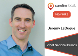 Surefire Local Adds Franchise Marketing Expert Jeremy LaDuque to Executive Team