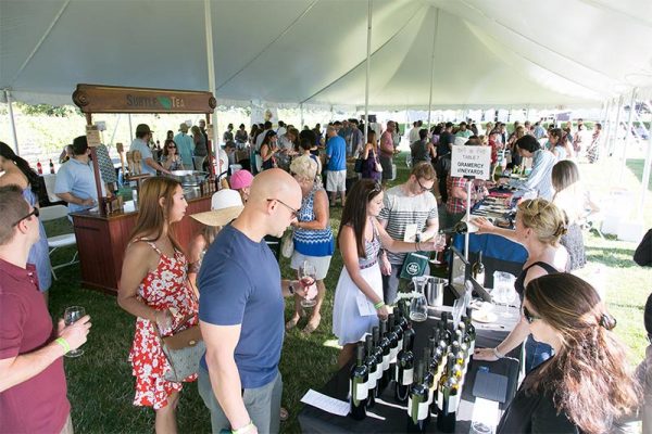 Wine and food lovers can taste 100+ wines and enjoy artisan fare at the annual North Fork Crush Wine & Artisanal Food Festival, June 24 at Jamesport Vineyards.