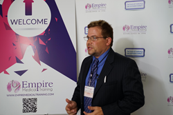 Dr Stephen Cosentino with Empire Medical Training