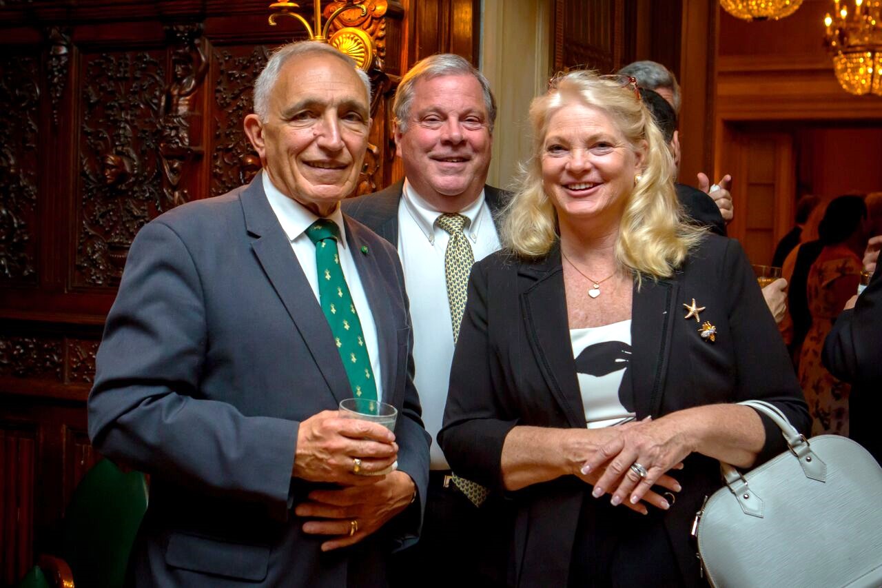 Savoy Foundation President  Joseph Sciame, Dr. William J. Caccese and Mrs. Andrea Caccese