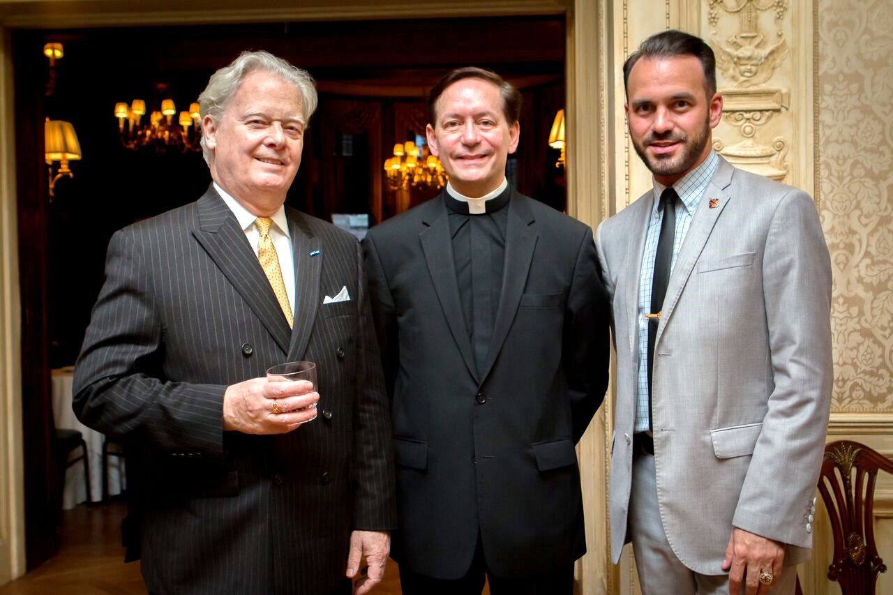 Jeffrey Ryan,  Rev. Michael Lankford-Stokes and Christopher Simonetti