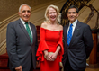Savoy Foundation President and Event Vice Chair Joseph Sciame, Honoree H.E. Vicki Downey, DGCHS and Savoy Foundation Chairman of the Board Carl J. Morelli, Esq.