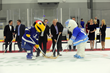 Florida Hospital Center Ice Mascot, IC and the Tampa Bay Lightning Mascot, ThunderBug Team Up for the 'Beat the Heat' Public Event
