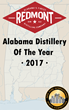 Redmont Distilling Named Alabama Distillery of Year 2017