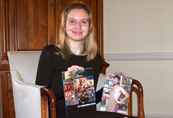 Danielle Pelletier's work was published in two national journals.